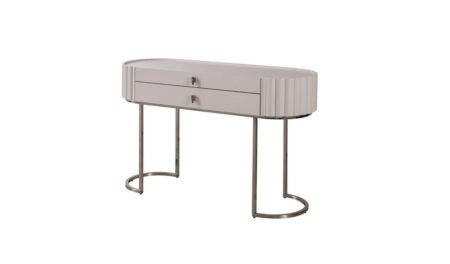 Pera Metal Ayaklı Şifonyer (Vizon-Bej)