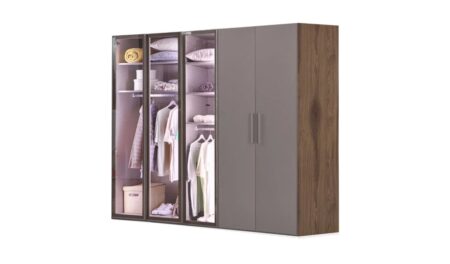 Puzzle Atlas 5 Kapılı Dolap 512